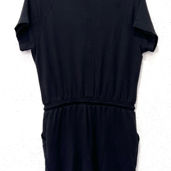 Athleta balance Black V-Neck Romper M - Picture 9 of 11